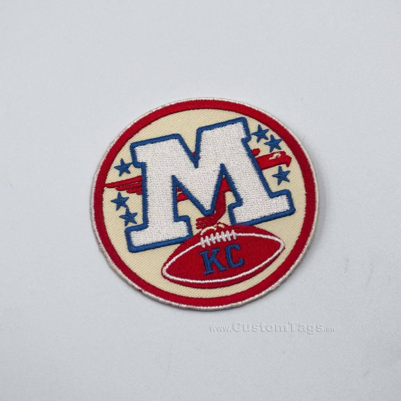 High quality custom logo embroidery badges and patches for uniforms